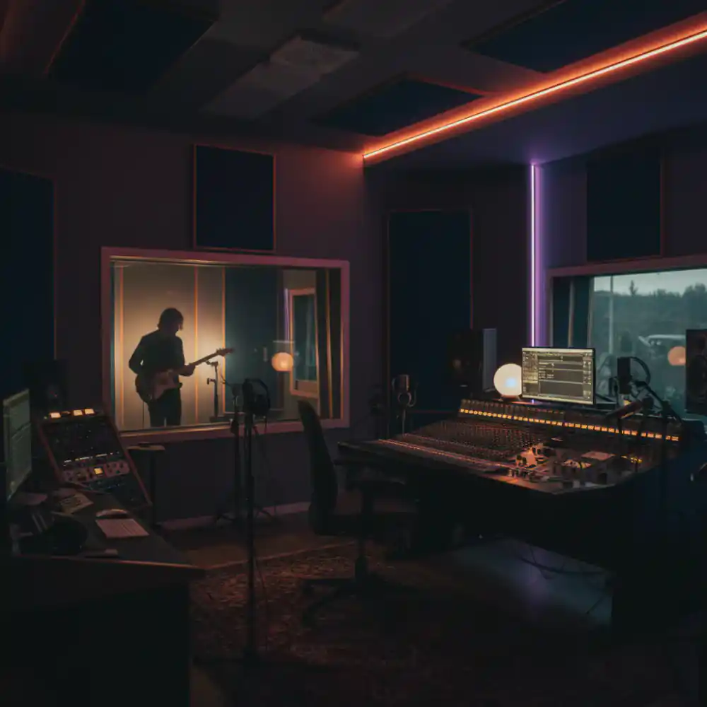 Aura Line studio recording